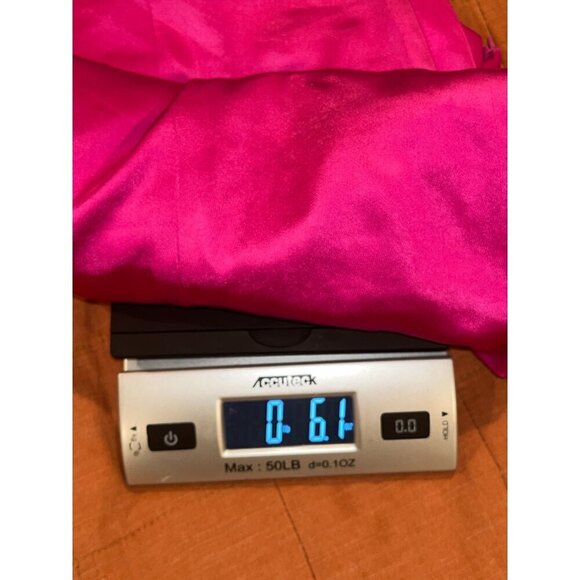 House of Harlow 1960 x Revolve Hot Pink   Satin Mini Skirt Women's Size 28 - Picture 7 of 8